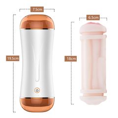 Vibrating Masturbation Cup USB 10 function + Interactive Function / Sound effects-thumb-2