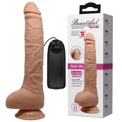 Beautiful Dick 11" Vibrating Dildo-thumb-6