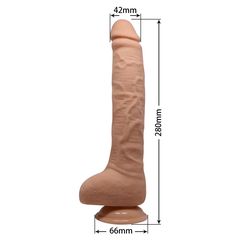 Beautiful Dick 11" Vibrating Dildo-thumb-5