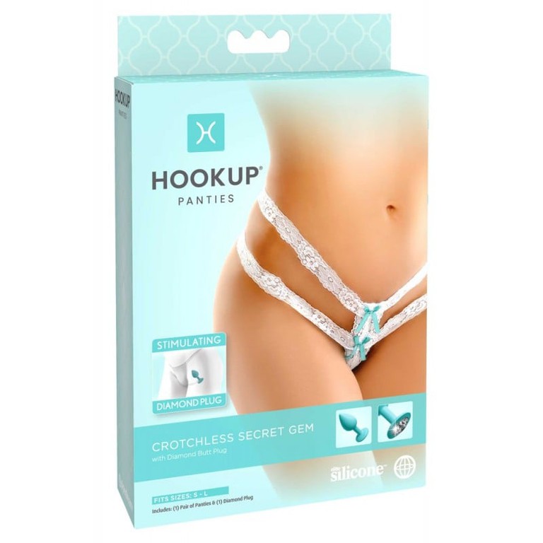 Crotchless Secret Gem - Fits Size S-L