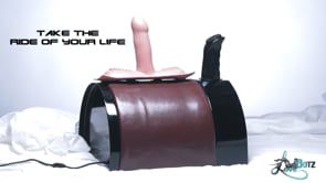 Saddle Deluxe Riding Sex Machine – Black