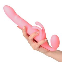 Επαναφορτιζόμενος Δονητής Κουνελάκι Third Joy Rabbit Vibrator (Ροζ) - Toyz4lovers