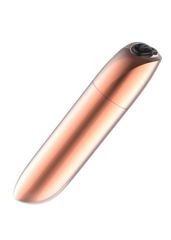 Rechargeable Powerful Bullet Vibrator USB 20 Functions - Gold