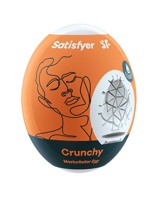 Satisfyer Masturbator Egg Single Crunchy