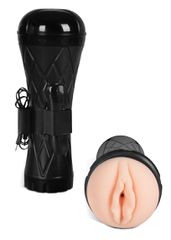 Masturbator - Vibrating Vagina cyber skin- Flashlight