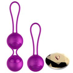 Vibrating Silicone Kegel Balls Set USB 10 Function
