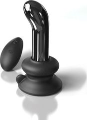 Pipedream Icicles No. 84 Vibrating Glass Black-thumb-2