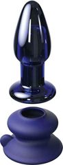 Pipedream Icicles No. 85 Vibrating Glass Blue-thumb-4