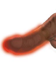 7.5" Thrusting Cock with Balls Brown-thumb-7