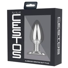 NEXUS - CESTOS ALUMINIUM REMOTE CONTROL VIBRATING BUTT PLUG-thumb-5