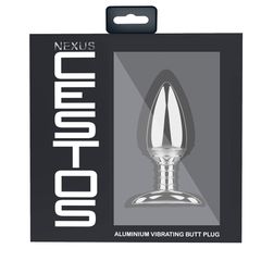 NEXUS - CESTOS ALUMINIUM REMOTE CONTROL VIBRATING BUTT PLUG-thumb-1