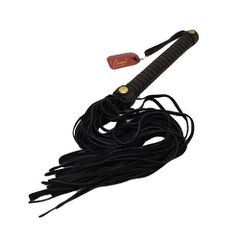 Bound to Please Nubuck Leather Flogger - Δερμάτινο Μαστίγιο