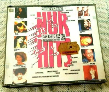 Various – Nur Hits  2XCD Germany 1988'