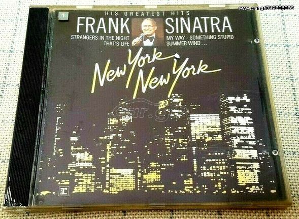 Frank Sinatra – New York New York - His Greatest Hits  CD Europe 1983'