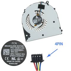 Ανεμιστηράκι Laptop - CPU Cooling fan for HP 248 G1 340 G1 G2 345 G1 350 G1 746657-001 OEM (Κωδ. 80777)