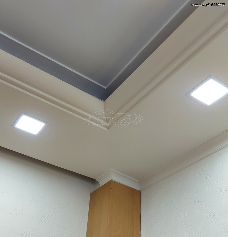 Φώτα led τετραγωνα