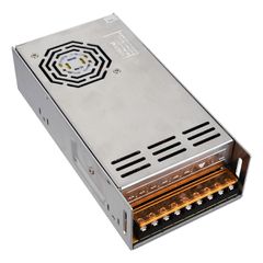 GLOBOSTAR® LUMIVOLT 73046 Τροφοδοτικό/Μετασχηματιστής PELV 400W 16.6A DC 24V IP20 - AC 220-240V σε DC 24V / Ρυθμιζόμενo από DC 22.5V έως DC 25.5V - Μ20 x Π10 x Υ5cm - 3 Χρόνια Εγγύηση