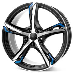 RONAL R62 BLUE 8x19" Dull Black / Polished (Mercedes Vito) 