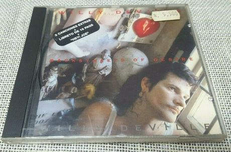 Willy DeVille – Backstreets Of Desire  CD Spain 1992' 
