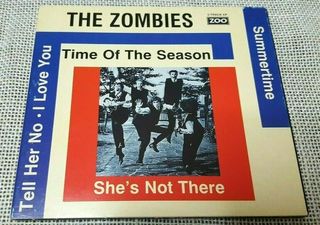 The Zombies – The Time Of The Season EP  CD Promo Greece 1988'