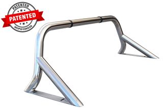 Ανοξείδωτο Roll bar Sport Design ενάμιση σκέλους Nissan D40 (Navara)