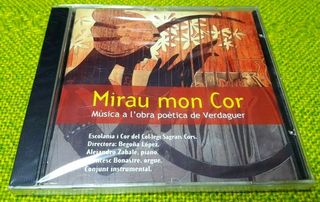 Mirau mon Cor /Musica a l' obra poetica de Verdaguer  CD Σφραγισμενο