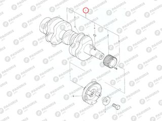Στρόφαλος Yanmar: 729152-21701-thumb-1
