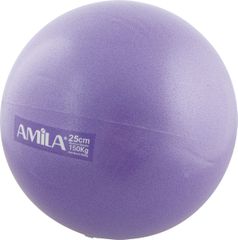 Amila Μπάλα Pilates, 25cm, Μωβ, bulk (48431)
