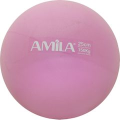 Amila Μπάλα Pilates 25cm Ροζ, bulk (95820)