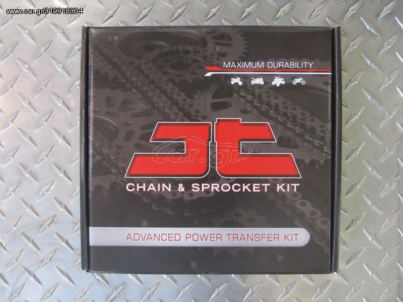 ΣΕΤ ΑΛΥΣΙΔΟΓΡΑΝΑΖΑ JT-JT ΧΡΥΣΗ ΑΛΥΣΙΔΑ O-RING YAMAHA CRYPTON-T110C