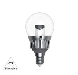 ADELEQ 13-14151009-S LED ΛΑΜΠΑ ΣΦΑΙΡΙΚΟ ΔΙΑΦΑΝΟ ΑΣΗΜΙ ΑΛΟΥΜΙΝ.Ε14 5W ΝΤΙΜΑΡ.ΘΕΡΜΟ