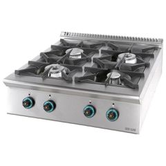 Τετραπλή Επιτραπέζια Εστία Υγραερίου 31kW 85x90x34cm Sergas FC4S9