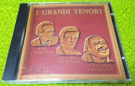 José Carreras, Placido Domingo, Luciano Pavarotti – I Grandi Tenori CD Greece 1996'