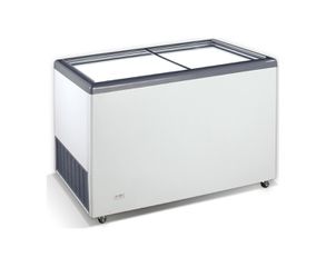 Καταψύκτης με Συρόμενα Τζάμια 144x64,5x89,5εκ. Crystal Ektor 46SGL