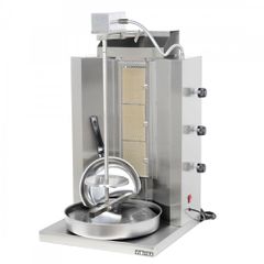 Μηχανή Γύρου Αερίου Με 3 Καυστήρες Για 20kg Κρέας Vimitex 903