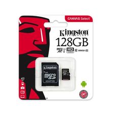 Κάρτα Μνήμης Kingston SDCS2/128GB Canvas Select Plus 128GB Micro SDXC A1 C10
