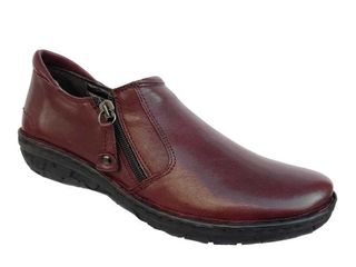 Relaxshoe 580-21508 Μπορντό Γυναικεία Μοκασίνια