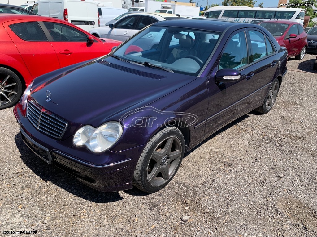 Mercedes-Benz C 200 2004 Δέρμα.