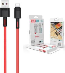 XO XO NB-Q166 Fast Charging USB 2.0 to Type-C Cable Κόκκινο 1m (200-109-097)