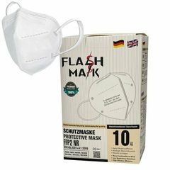 FLASH MASK μάσκες υψηλής προστασίας FFP2 NR/KN95 5 στρωμάτων (1 τεμάχιo)