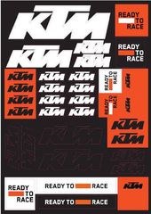 KTM TEAM CORPORATE STICKER