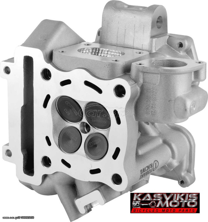 ΚΕΦΑΛΗ TOBAKI GOLF CNC PORTING RACING ΜΕ ΒΑΛΒΙΔΕΣ 24/27 SUPERHEAD YAMAHA CRYPTON X-135