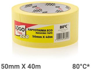 LOGO Πλατιά Χαρτοταινία ECO 50mm x 40m Φούρνου