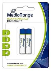 Επαναφορτιζόμενες Μπαταρίες 1000 mAh AAA 2τμχ