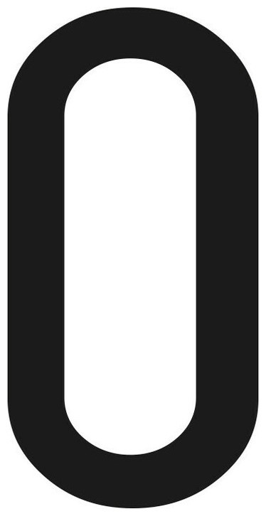 ΑΥΤΟΚΟΛΛΗΤΟ ΓΡΑΜΜΑ ΠΙΝΑΚΙΔΩΝ 60x30cm "O"