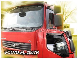 RENAULT GAMA D /PREMIUM VAN/DAF LF/PREMIUM/KERAX/MIDLUM / MANAGER/VOLVO FE 2007R -> ΖΕΥΓΑΡΙ ΑΝΕΜΟΘΡΑΥΣΤΕΣ ΑΠΟ ΕΥΚΑΜΠΤΟ ΦΙΜΕ ΠΛΑΣΤΙΚΟ HEKO - 2 ΤΕΜ.