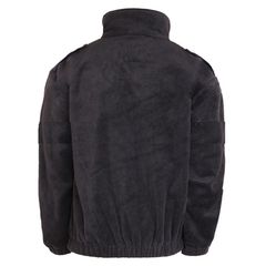 Πυράντοχο fleece jacket δριμέος ψύχους σε μαύρο χρώμα-thumb-1