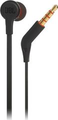 JBL T210 Black InEar Universal Headphones 1-button Mic/Remote *
