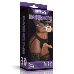 Lovetoy Easy Strap-On Set 20 cm-thumb-2