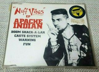 Apache Indian – Nuff Vibes EP  CD Promo UK 1993'